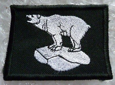 WW2 British 49th West Riding Infantry Division Polar Bear Patch Formation Sign Main Image