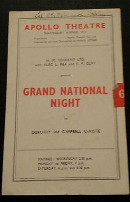 Grand National Night Leslie Banks Charles Groves Hermione Baddeley Olga Edwards Main Image