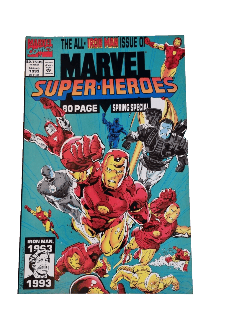 Marvel Super-Heroes Vol 2 No. 13 April 1993 The Real Iron Man Issue Main Image