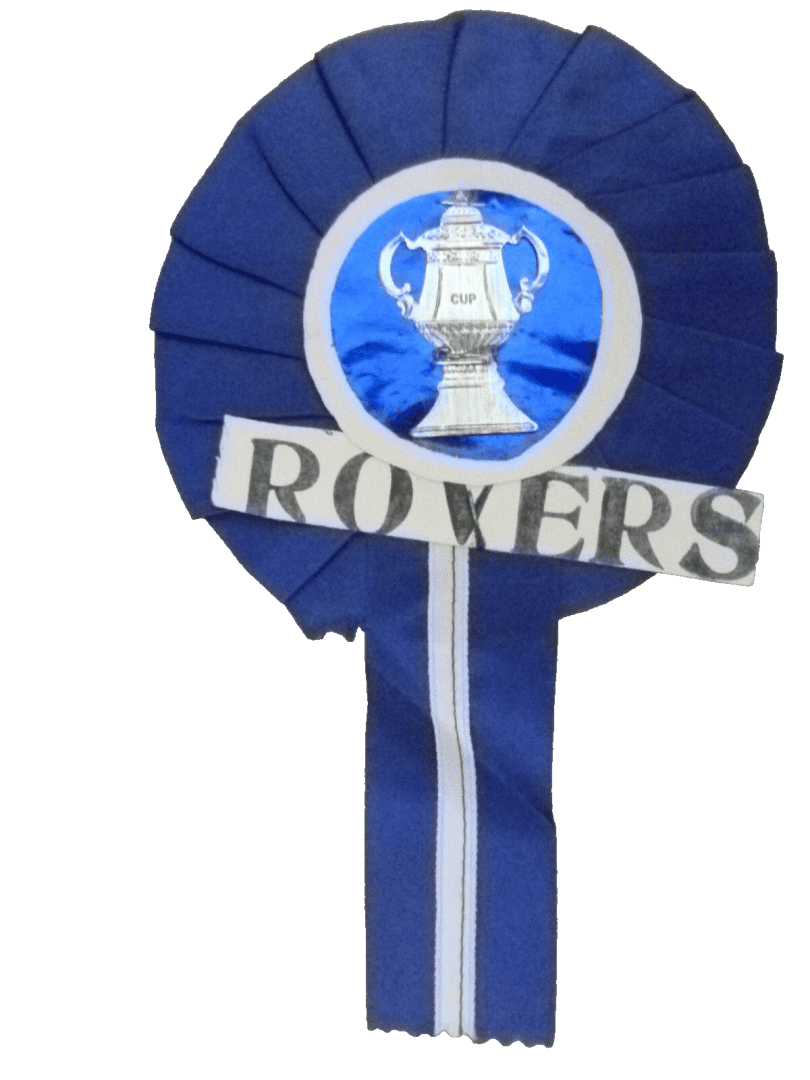 Rosette 1960 Fa Cup Final Blackburn Rovers Rosette Main Image