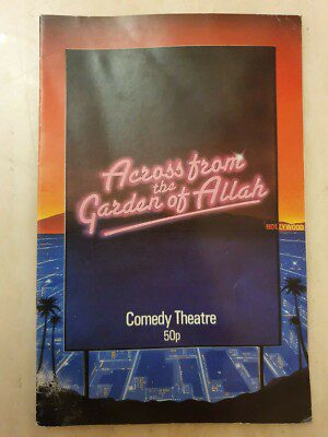 ACROSS FROM THE GARDEN OF ALLAH - GLENDA JACKSON NIGEL HAWTHORNE ANDY LUCAS Main Image